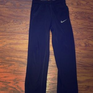 Nike Dry-Fit Boys Black SweatPants Medium M